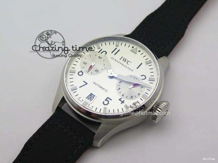 MIROTIME 0215 Big Pilot Real PR IW500432 DFB Limited Edition ZF 1:1 Best Edition On Black Nylon Strap A Fashionable 7276